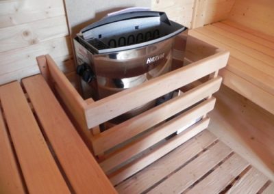 Riscaldatore sauna a botte
