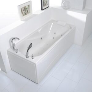 Rectangular Whirlpool Bath Lyra