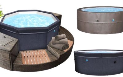 Mini piscine idromassaggio portatili semirigide