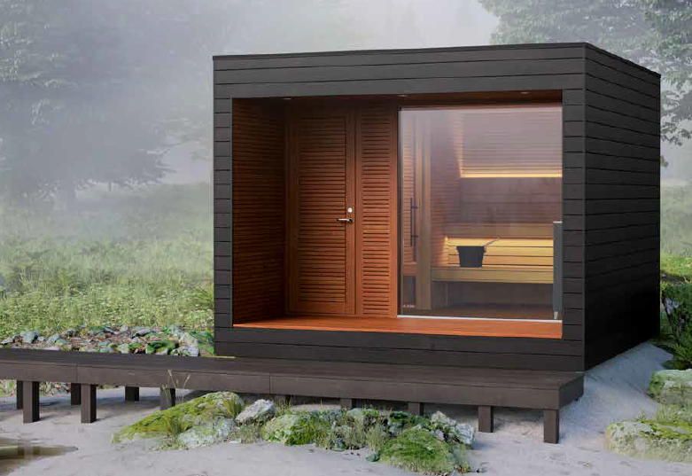 Sauna da esterno su misura - Lifeclass