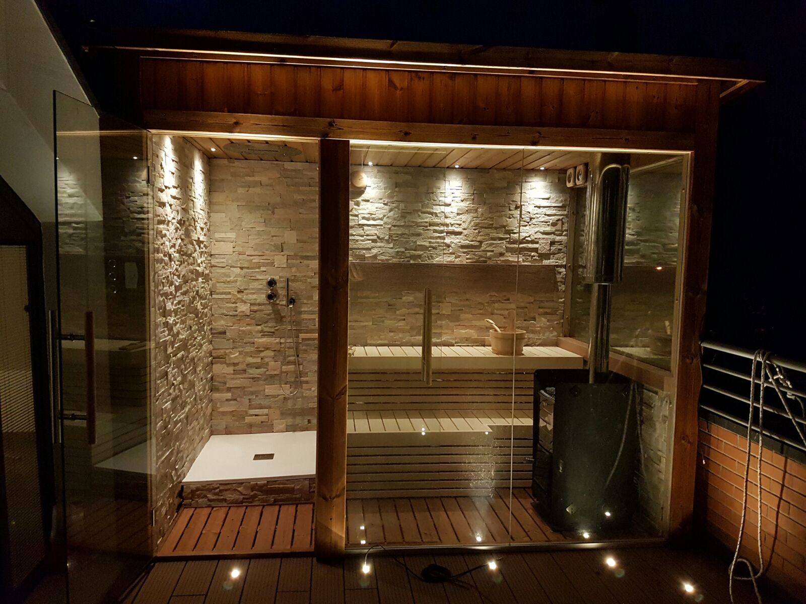 sauna da esterno su misur