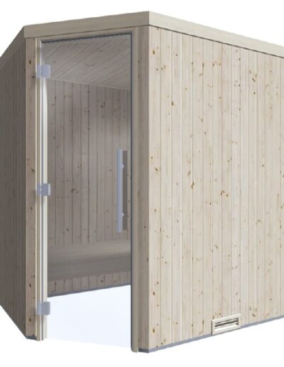 sauna abete 201x150 ingresso in diagonale