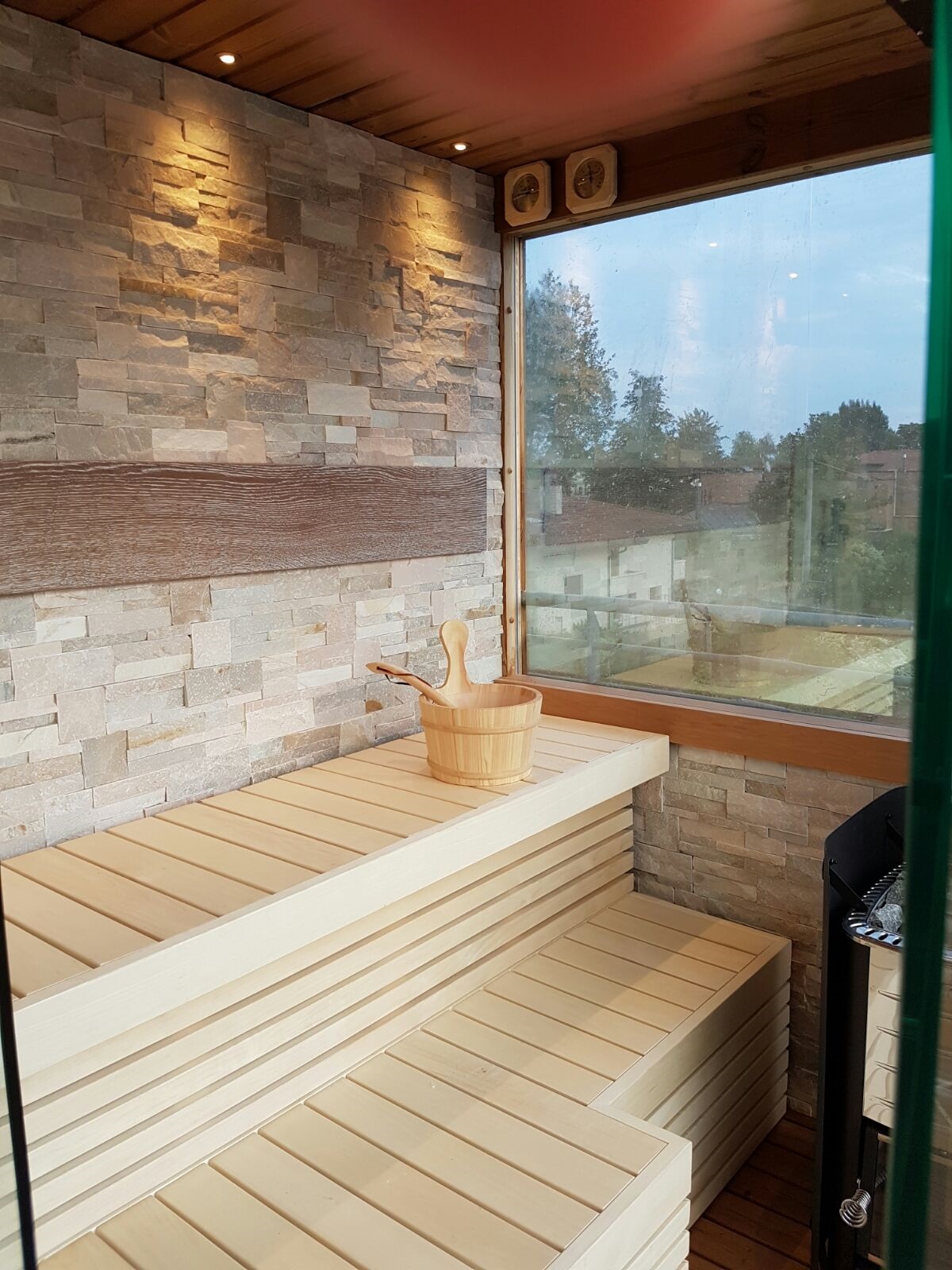 Strutture da esterno con sauna