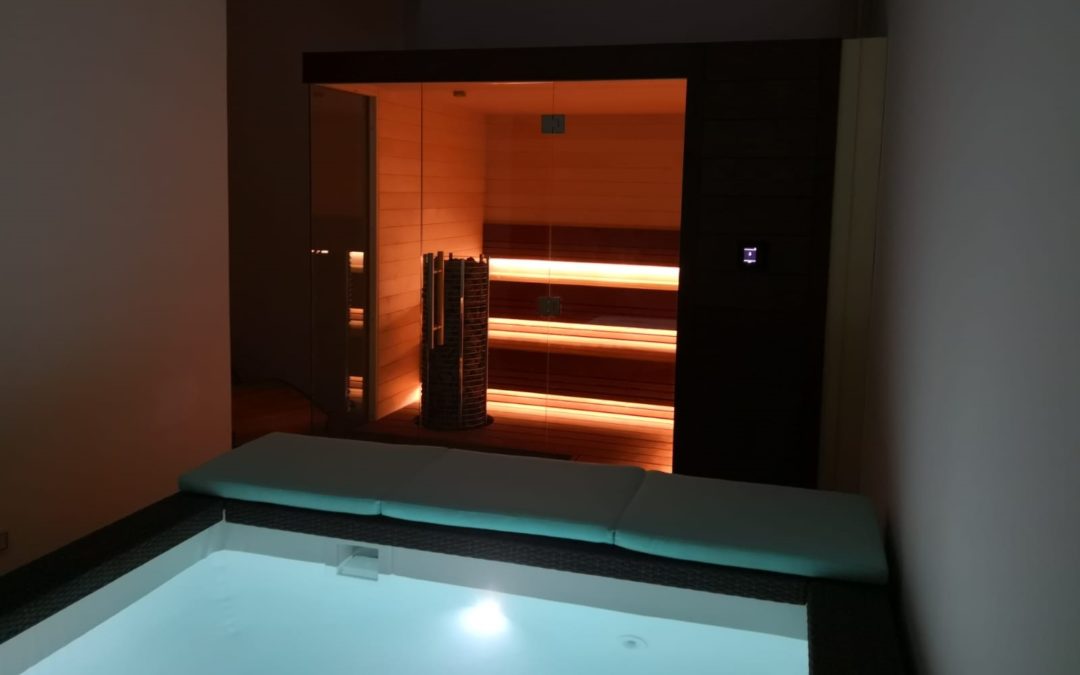 Sauna e vasca idromassaggio per privato a Dubai