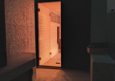 sauna terrazzo