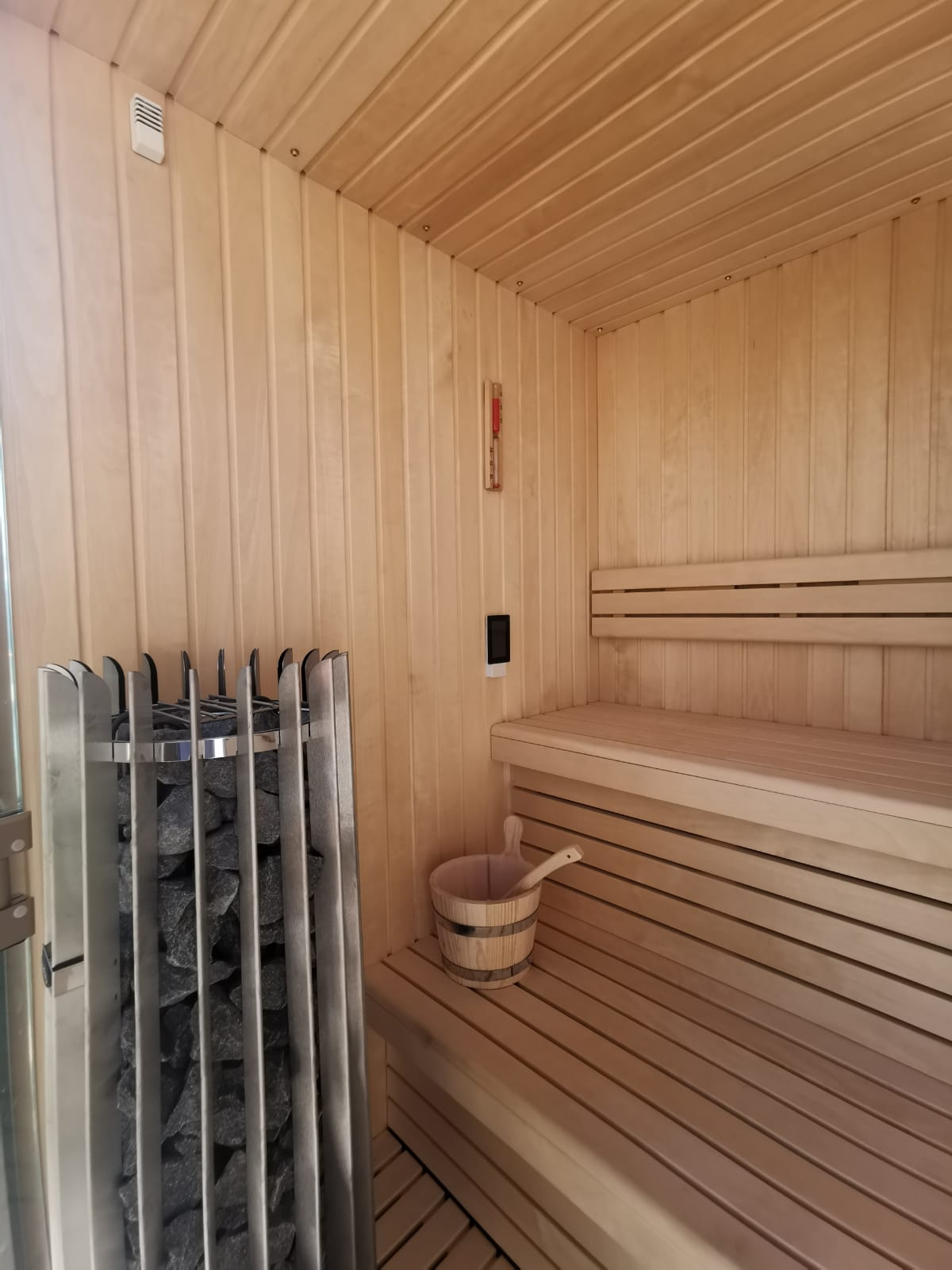 sauna e bagno turco da esterno
