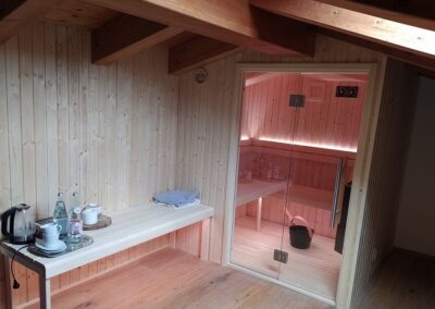 sauna mansarda