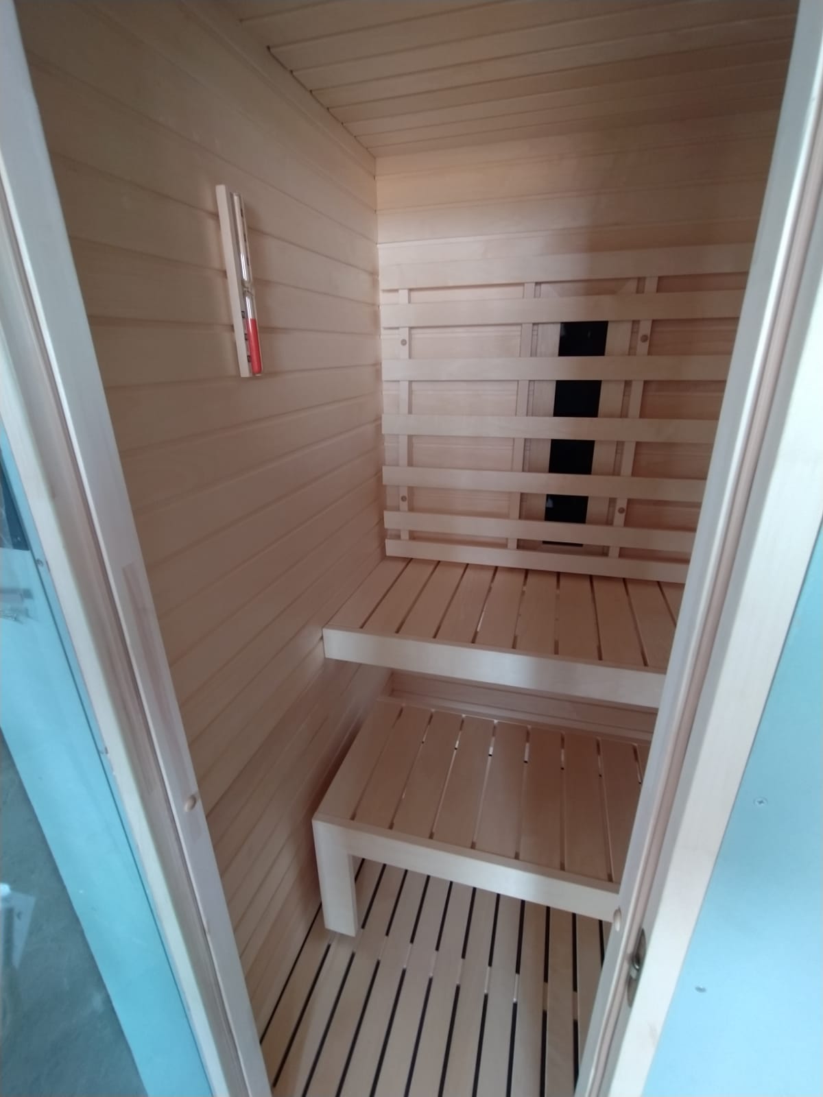 sauna infrarossi e finlandese personalizzata