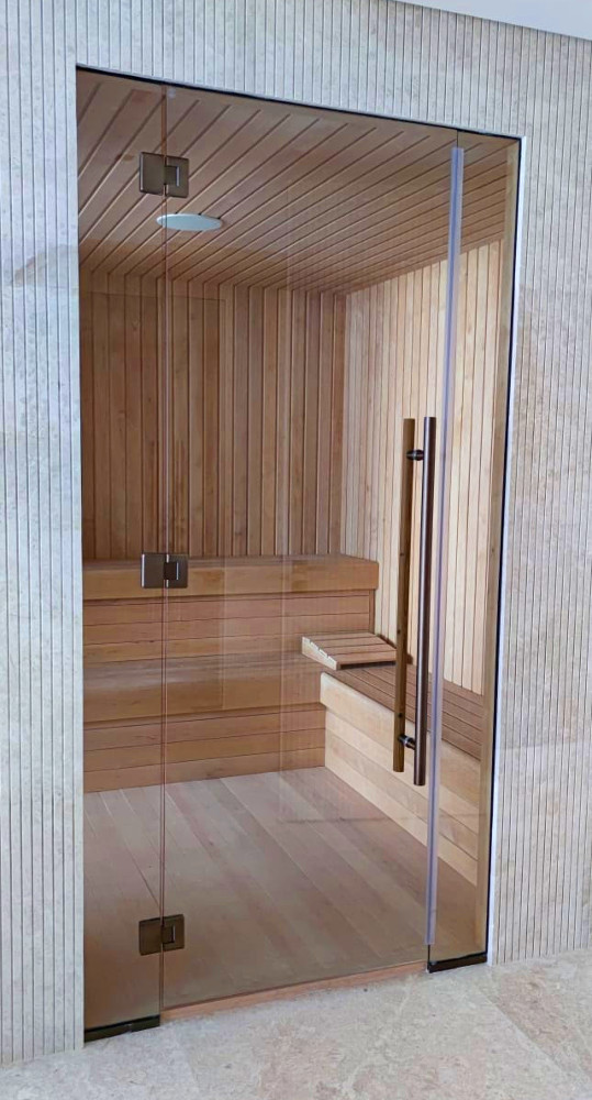 sauna Helo esterno marmo su misura 8
