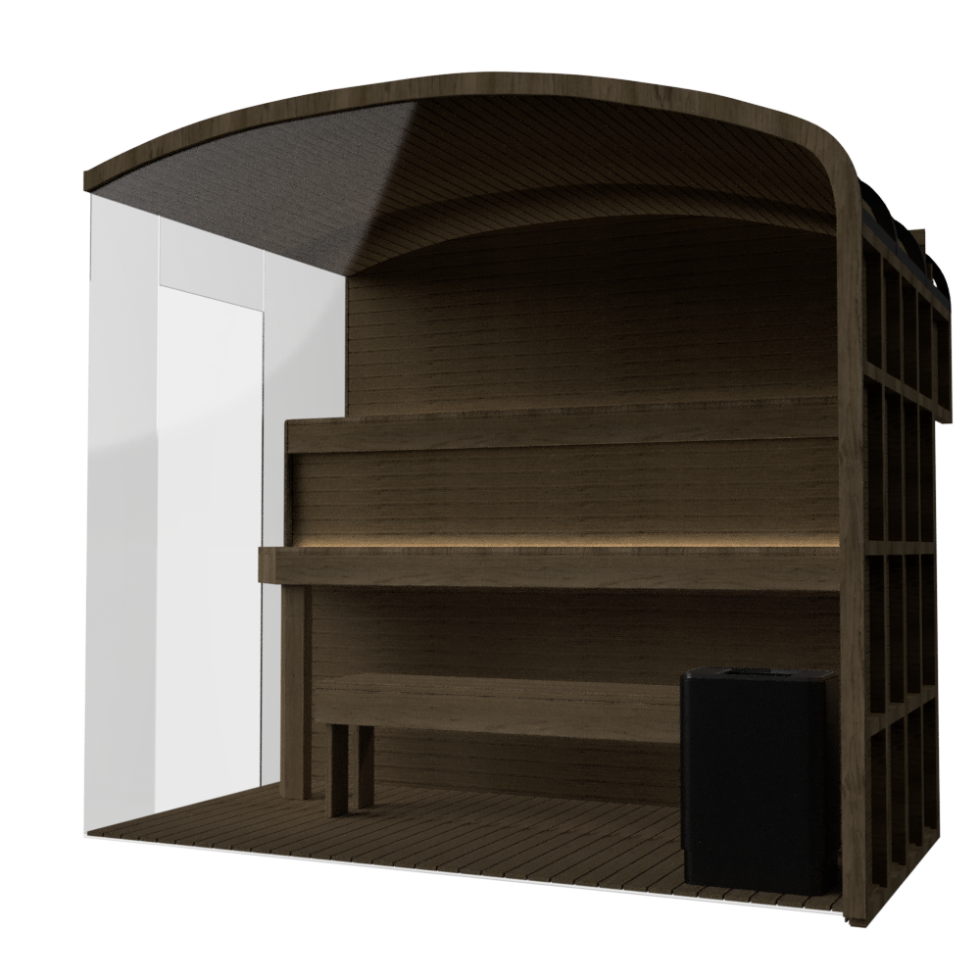 Sauna su misura a cupola Lifeclass