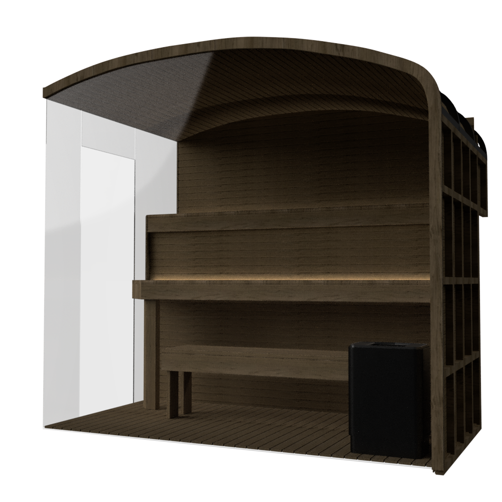 progetto sauna su misura
