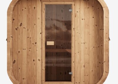 sauna da giardino 6 posti economica in termotrattato