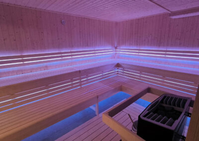sauna per 12 persone per hotel