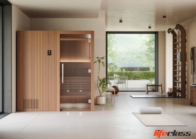 sauna da interno lifeclass vicenza