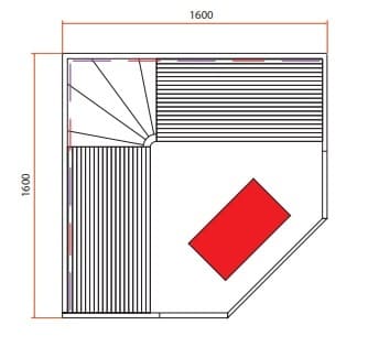 sauna ad infrarossi full spectrum