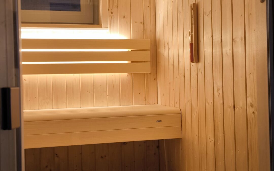 Sauna da interno piccola su misura ad Asiago