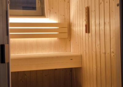 Sauna da interno piccola su misura ad Asiago