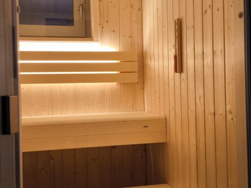 Sauna da interno piccola su misura ad Asiago