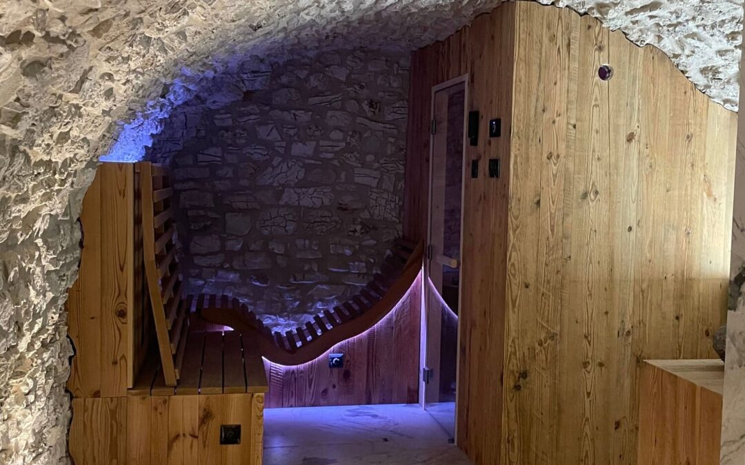 Sauna in grotta