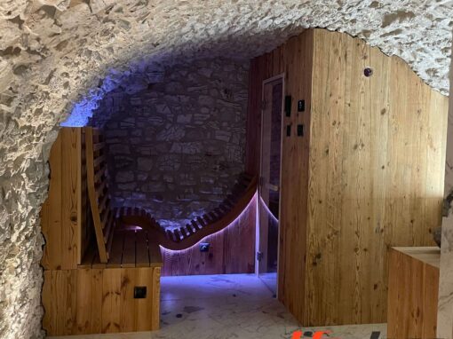 Sauna in grotta