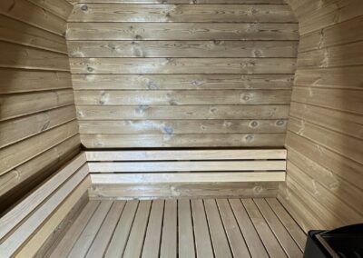 mini sauna moderna