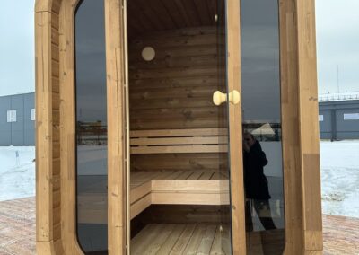 mini sauna per esterni