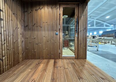 Luxury Modern Sauna 2.3x3.3 m thermowood (12)