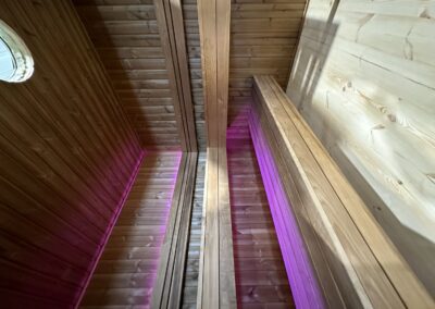 Luxury Modern Sauna 2.3x3.3 m thermowood (15)