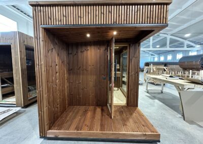 Luxury Modern Sauna 2.3x3.3 m thermowood (2)