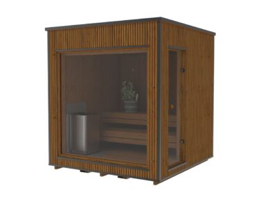 sauna moden lux in termotrattato per esterno 230x230