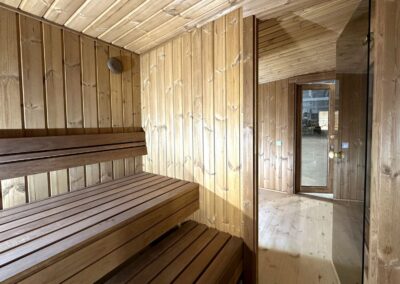 sauna modern lux vista cabina sauna
