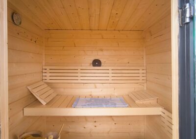 sauna per terrazzo BRC lifeclass antracite