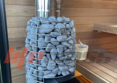 sauna da giardino per B&B