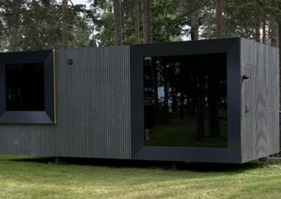 Sauna da esterno con bagno - Vista Lifeclass