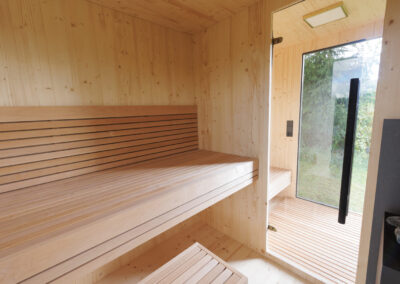 Struttura da esterno con sauna Alba Lifeclass