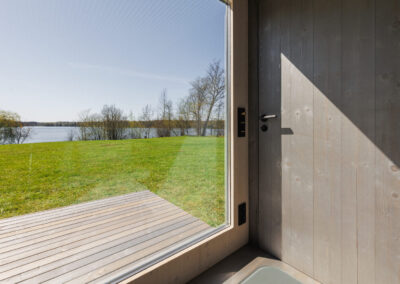 casetta da esterno con sauna doccia e spogliatoio Brezza Lifeclass 15
