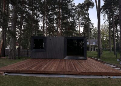 casetta da esterno con sauna doccia e spogliatoio Vista Lifeclass 9