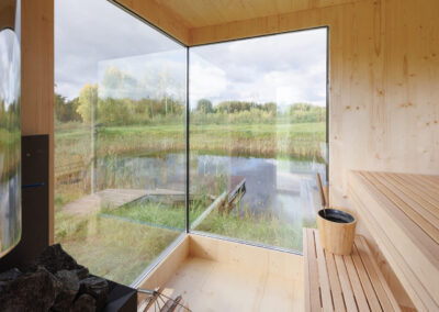 casetta da giardino con sauna Lifeclass Alba