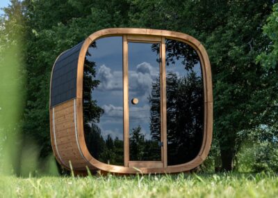 Sauna Caratello Lifeclass da esterno 160x200 immagine copertina 2