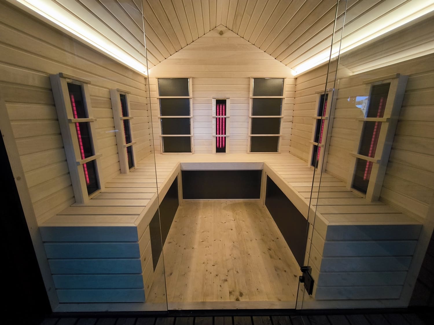 sauna a botte moderna piccola