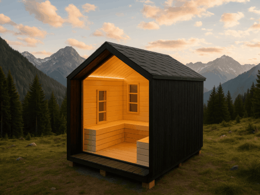 Sauna ad infrarossi da esterno Nordic Bliss – versione su misura