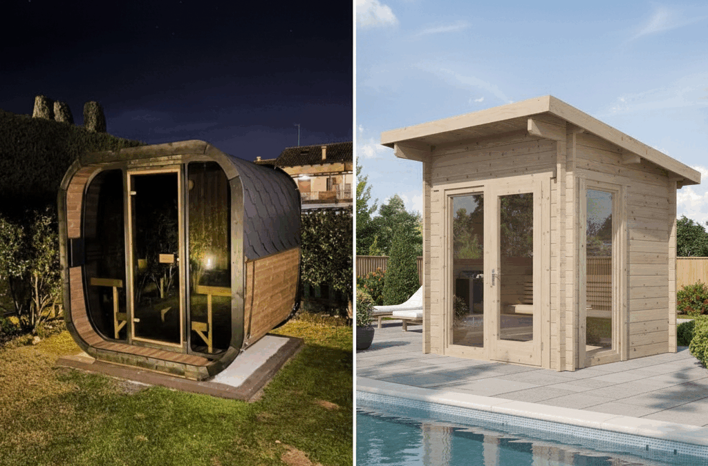 Ice Cube o Panorama: la sauna da esterno ideale