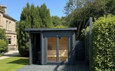 sauna Panorama Plus da giardino