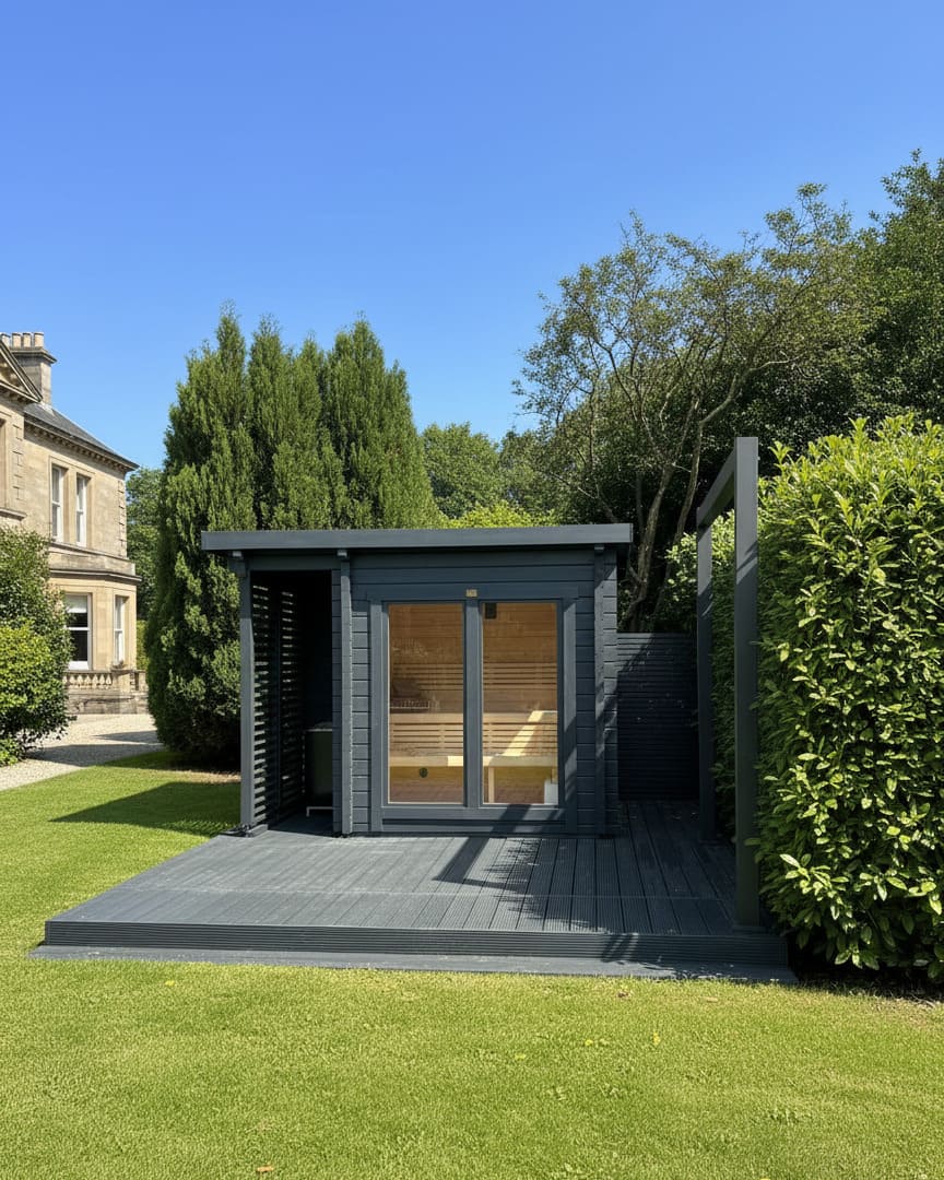 sauna Panorama Plus da giardino sauna Panorama Plus da giardino