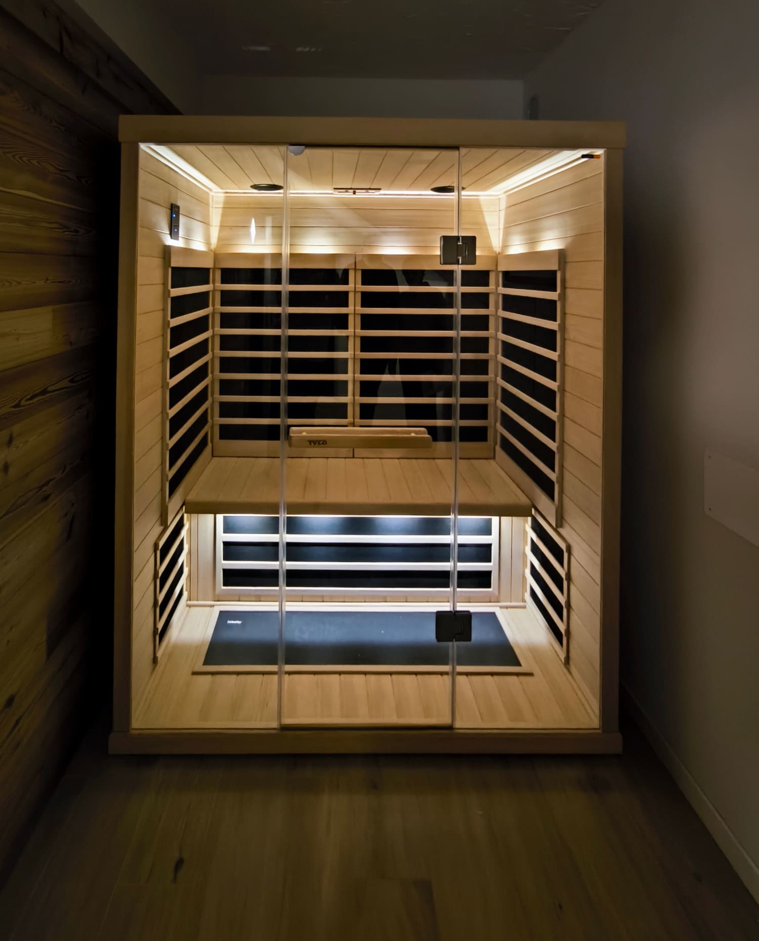 sauna ad infrarossi tylo a bassissime emissioni elettromagnetiche