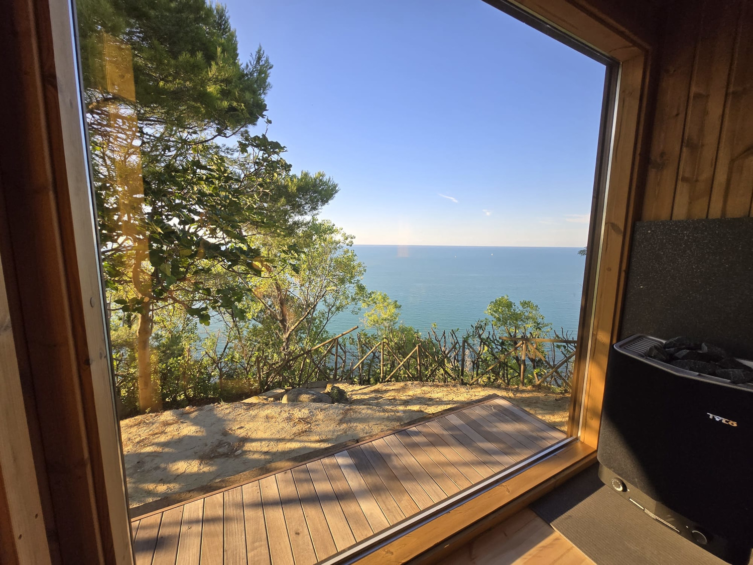 sauna modern lux panorama sauna modern lux panorama