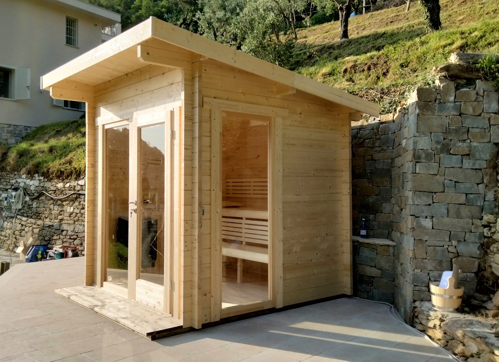sauna da terrazzo panorama lifeclass
