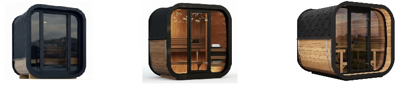 miniatura saune Ice cube