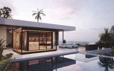 VetroLuxe: la sauna outdoor tra vetro e isolamento tecnico
