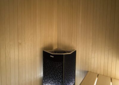 stufa crown per sauna harmony tylo da interni